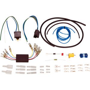 DIY set LED headlights with daytime running lights on original electrics, for switching between low beam/daytime light, separate switch is required