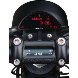 Compteur Motogadget motoscope pro BMW R9T, Plug&Ride, LED-Matrix Display, adaptation automatique de la luminosité, alu taillé dans la masse. Homologué