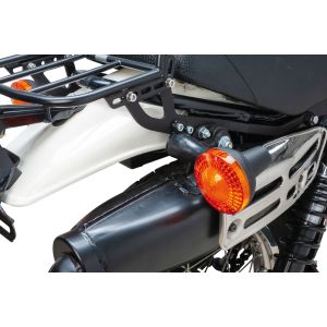 Turn Signal Bracket for Turn Signals Item 42000R (short thread), replaces item 22301/28293 or 50286, with luggage rack item 60084/5(S), 1 pair