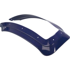 Front Fender Extension Profound Blu, with original mounting holes, suitable for fender item 50783-XX, rivet set see item 50792