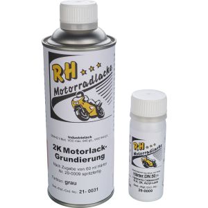 Apprêt 2 composants pour peinture moteur, gris, durcisseur inclus. 375 ml