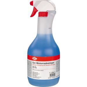 Shampoing moto JMC, pulvérisateur d'1 litre, gel (biodégradable, pas de traces de séchage)