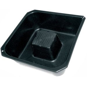 Bassine à huile de vidange, env. 8l (35X35X13cm, noir)