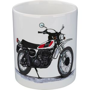 Timbale porcelaine 'XT500 1976'