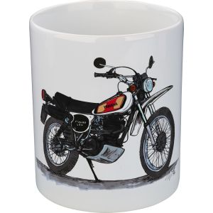 Timbale porcelaine 'XT500 1977'