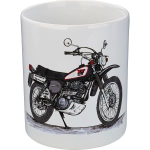 Timbale porcelaine 'XT500S 1989'
