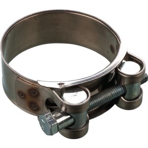 Collier d'échappement inox (W2), 50-55mm