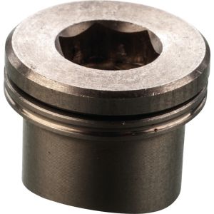 Lambda Probe Welding Socket incl. Sealing Plug, stainless steel, M12