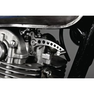 Dekompression Lever 'Drilled', ergonomic shape for easy handling, stainless steel