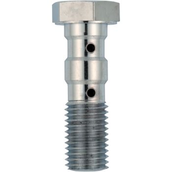 Double Banjo Bolt M10x1.25, stainless steel