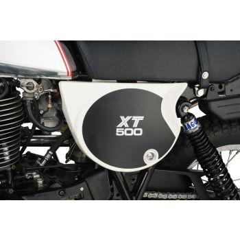 Autocollants de caches latéraux XT 500, droit/gauche, similaire à la version US de la TT de '80, la paire