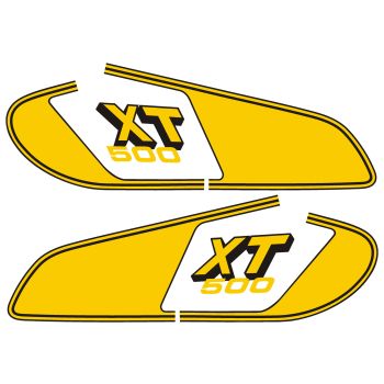 Tank Decal Design Model 1979,  'Competition Yellow', complete left/right, can be painted over