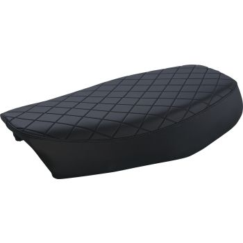 Selle KEDO biplace, forme comme d'origine sur 48T, mousse injectée, housse avec design 'carreau' dans le style de la prépa »GibbonSlap«