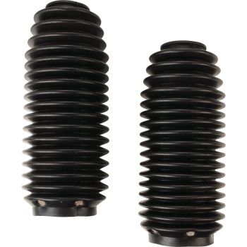 Soufflets de fourche avec mini filtres, noir, la paire (diamètre ext.:75mm)