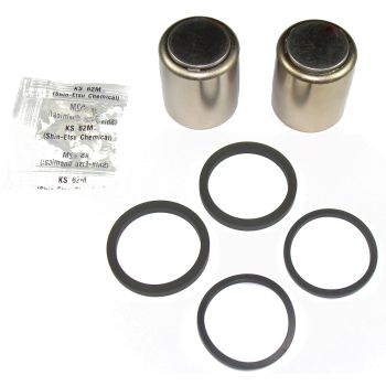 Kit piston d'étrier arrière (OEM) (2 pistons + 2 caches poussière + 2 joints)