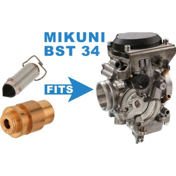 Pointeau (MIKUNI) BST34 carburateur à boisseau plat. Joint torique correspondant, voir art. 29154