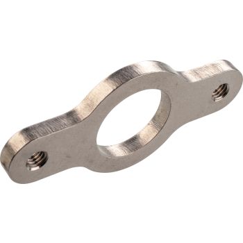 Butée de roulement axial entre le bras oscillant et le cadre, côté gauche, inox, protection du cadre contre les battements de chaîne. Livré avec vis