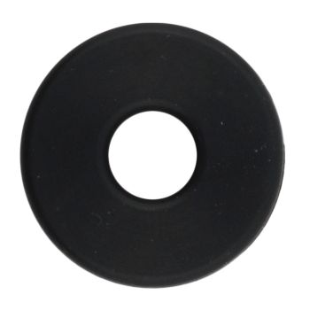 Silentbloc rond, diamètre 21mm ext., 7mm int., épaisseur 9mm pour trou de 13mm et 3mm d'épaisseur de tôle