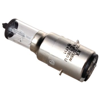 Ampoule halogène Bilux 12V 35/35W BA20D (puissance halogène pour douille ampoule Bilux BA20d, attention: culot BA20D à 2 ergots!)