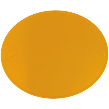 Start Number Plate Preston Petty, oval, yellow, dim. approx. 285x238mm, 1 piece
