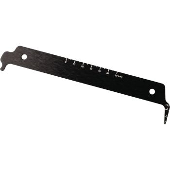 Chain Inspection Gauge, for simple and  fast measuring the chain length and  adjustment of the chain slack, for  chain pitch 420 - 530
