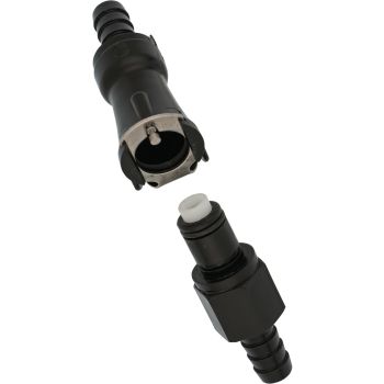 Raccord rapide pour durite d'essence de 8mm. Étanche des 2 cotés! Livraison SANS clips