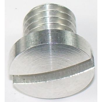 Bouchon aluminium d'alternateur (le petit), M8X1.25, (joint cuivre correspondant: art. 27467)