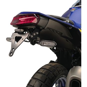 KEDO T7 License Plate Bracket 'Tidy Tail', adjustable licence plate angle, short sporty rear end, incl. e-approved licence plate light