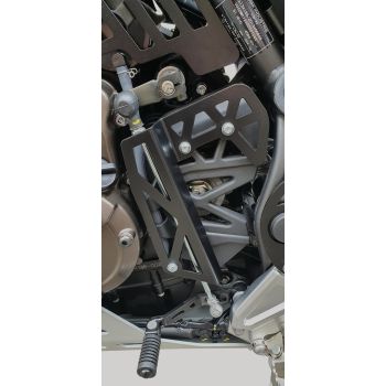 KEDO T7 Shift Linkage Cover 'Maxi', stainless steel, black coated
