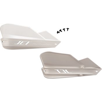 Barkbusters JET Hand Protector Shells,  white, fits e.g. item 33117 T700