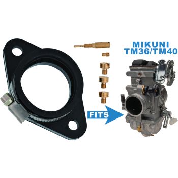 Kit montage et optimisation KEDO pour TM36, sans tube d'accélérateur (SANS carbu), pour culasse préparée (diamètre admission agrandi)