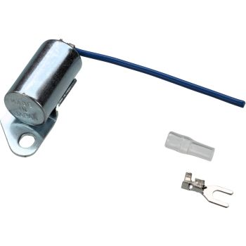 Capacitor 'Made in Japan', DIY set, matching cable lug is included, matching cover gasket see item 11030, OEM reference # 583-81625-50