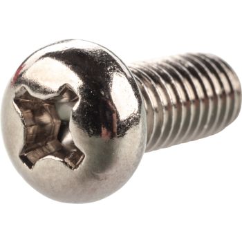 Phillips Screw M6x14mm, nickel-plated brass, Japanese head diameter 10mm, replaces 92502-06016