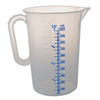 Doseur gradué 1000ml, transparent