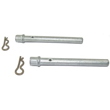 Jeu d'axes de plaquettes (2 axes, 2 clavettes incluses)