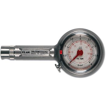 Manomètre de pression de précision, 0-4bar avec raccord à 90° (FLAIG)
