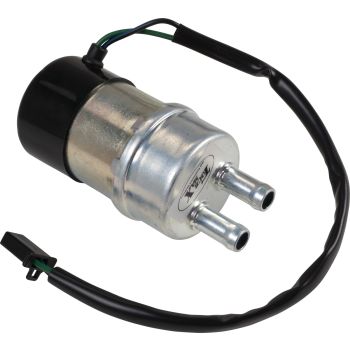 Pompe à essence électrique universelle, 12V, taille sans raccord: 85x47mm, raccords de 10mm (Tourmax/Mitsubishi)