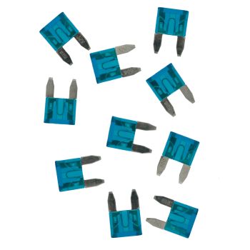Pack de 15 mini fusibles 15A