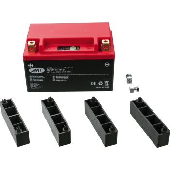 Batterie au lithium HJTX14H-FP 12V 48Wh, voyant témoin de charge, poids seulement 1.1kg! (remplace YTX12-BS/YT12A-BS/YB12B-B2)