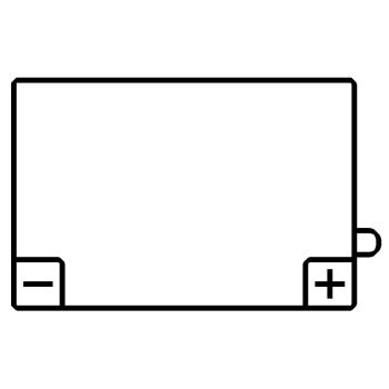 Batterie YUASA 12V (12N7-3B), alternative à art. 40029. Livrée SANS acide