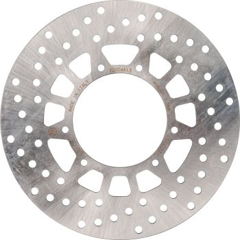 Brembo Replica Rear Brake Disc, cast stainless steel, 4mm thick, rigid (Vehicle Type Approval for 3TB 90-95, 3AJ 88-90 & XTZ660)