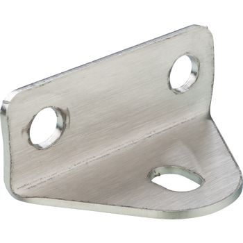 Universal Silencer Bracket, stainless steel 2 mm, M8 mounting on round silencer, for self-build