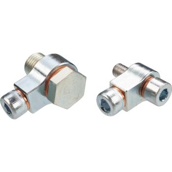 Oil Change Adaptors for Frame and Oil Sump , new version 2024, deflects oil downwards