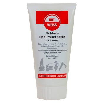 Pâte à polir ROT-WEISS, 150ml, à utiliser après art. 50265 et avant art. 50266