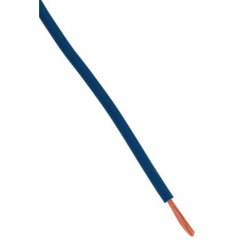 Cable électrique, 1 mètre 1.5mm², bleu