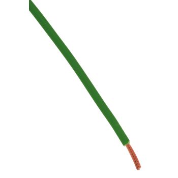Cable électrique, 1 mètre 1.5mm², vert