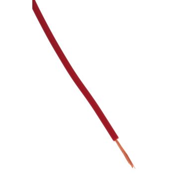 Cable électrique, 1 mètre 0.75mm², rouge