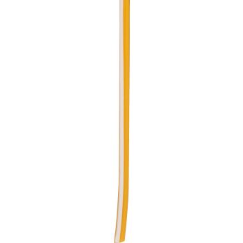 CÂBLE, 1 mètre 0.75qmm jaune-blanc (câble jaune avec ligne blanche)