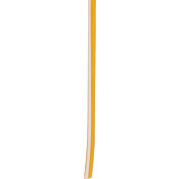 CÂBLE, 1 mètre 0.75qmm jaune-blanc (câble jaune avec ligne blanche)