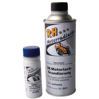 Apprêt 2 composants pour peinture moteur, noir, durcisseur inclus, 375ml